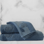 Botanica Collection- Πετσέτες Μπάνιου Μπλέ - Image 2