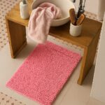 Χαλάκι Μπάνιου Pebble – Ροζ