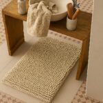 Χαλάκι Μπάνιου Pebble – Μπέζ