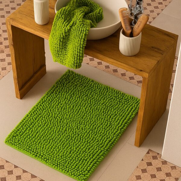 Χαλάκι Μπάνιου Pebble –Πράσινο