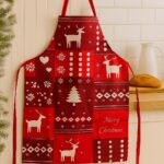 Χριστουγεννιάτικη ποδιά "Nordic Reindeer"