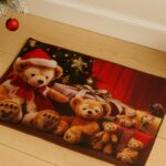 Χριστουγεννιάτικο πατάκι "Bear"