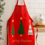 Χριστουγεννιάτικη ποδιά “Christmas Trees”