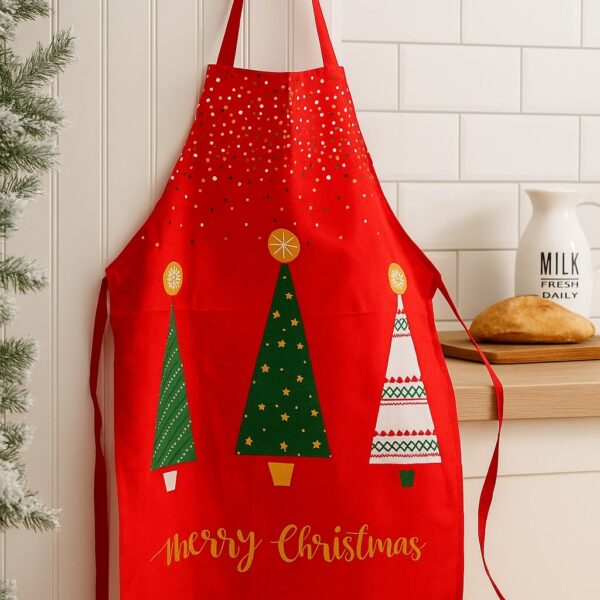 Χριστουγεννιάτικη ποδιά “Christmas Trees”