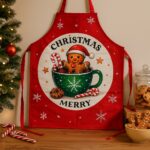 Χριστουγεννιάτικη ποδιά "Merry cup"