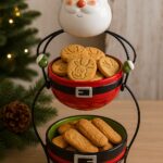 Σετ Διώροφο Μπολ-Santa Treats