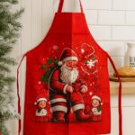 Χριστουγεννιάτικη ποδιά “Santa's magic”