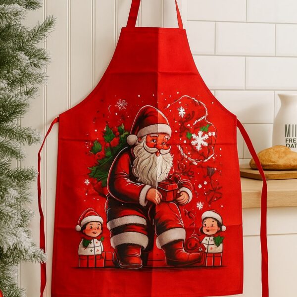 Χριστουγεννιάτικη ποδιά “Santa's magic”