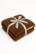 Velour Dream Collection – Κουβερτοπάπλωμα Σοκολά - Image 2