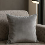 Διακοσμητική Μαξιλαροθήκη “Velour Grey”