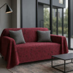 Ριχτάρι Καναπέ “Misty Bordeaux” 180*280