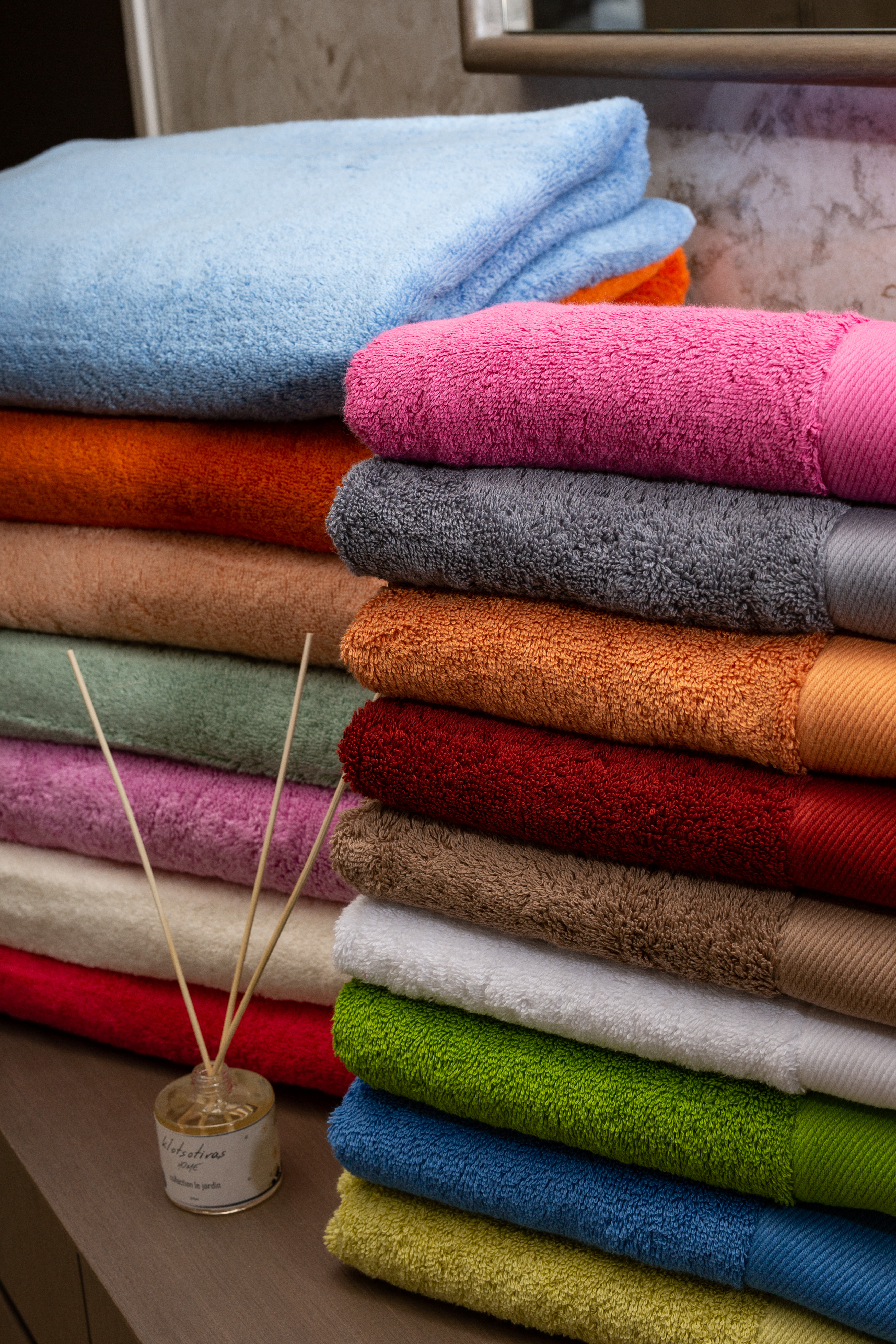 Πετσέτες De Lux Μονόχρωμες