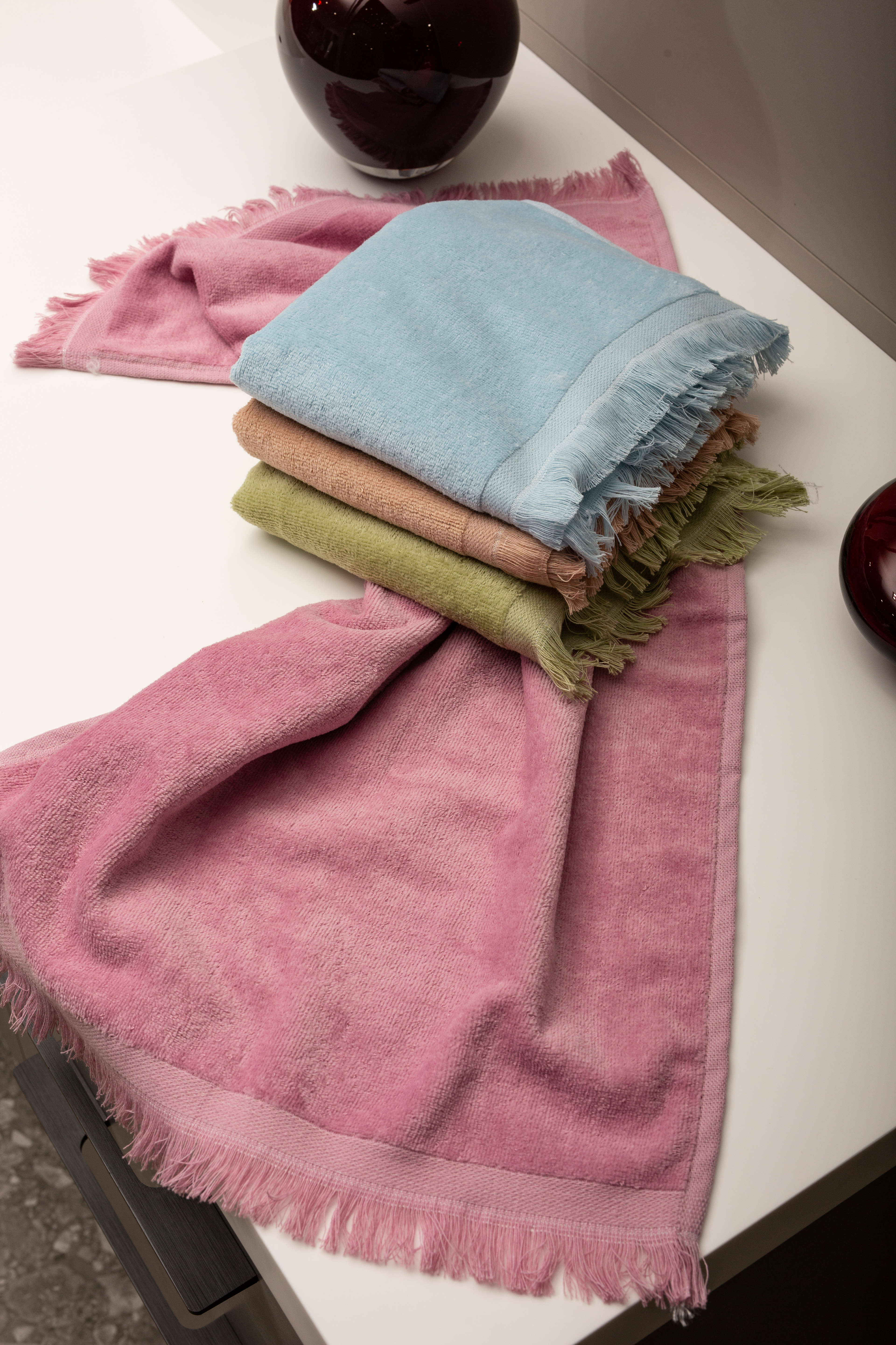 Πετσέτα με κρόσσι