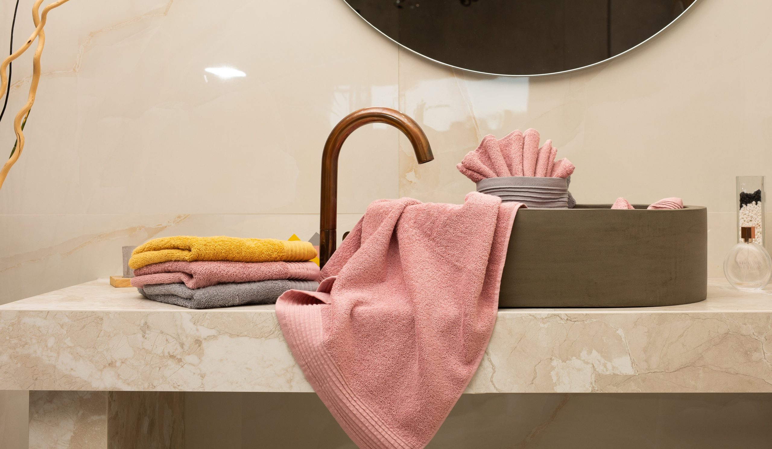 Πετσέτες μονόχρωμες Natura