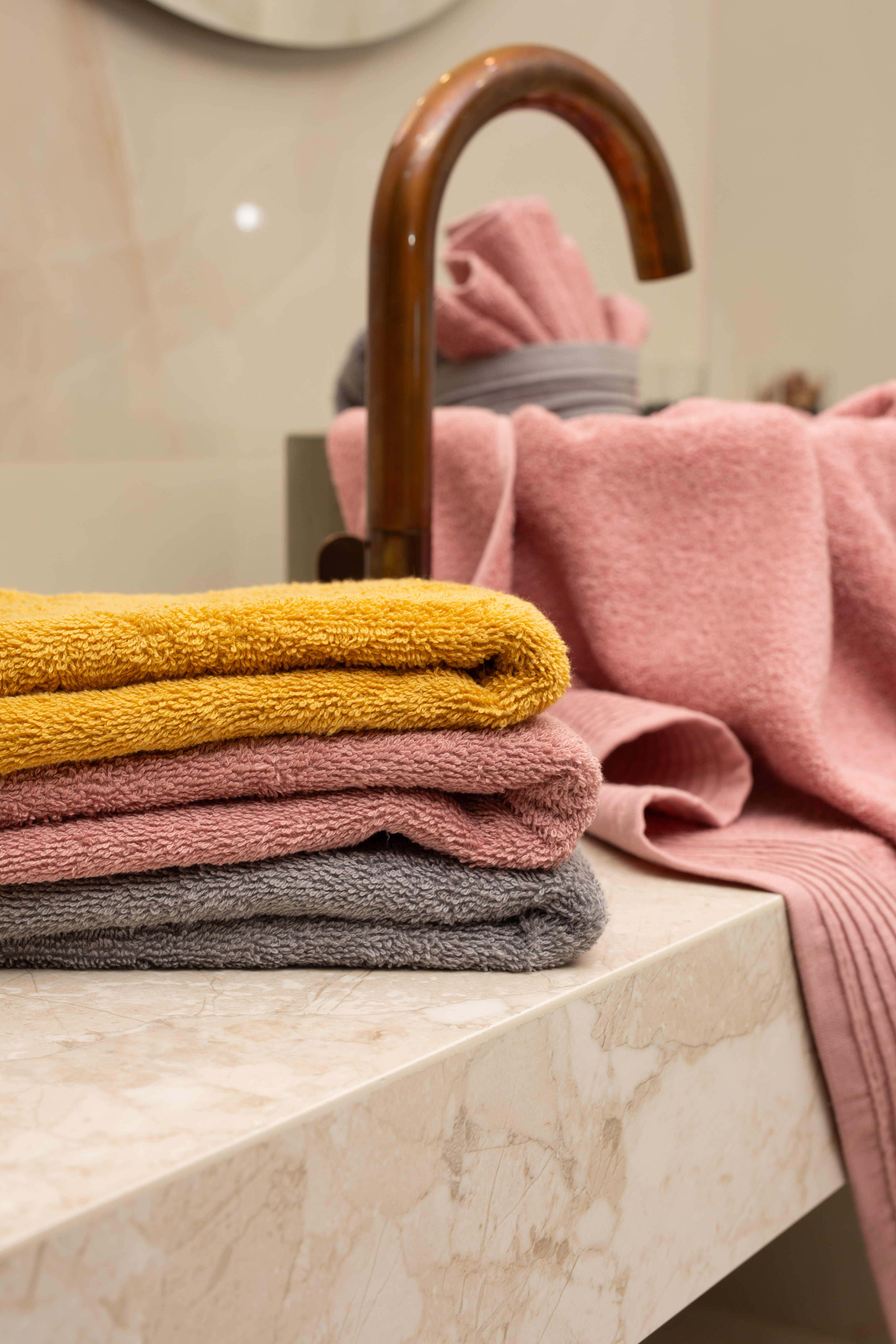 Πετσέτες μονόχρωμες Natura