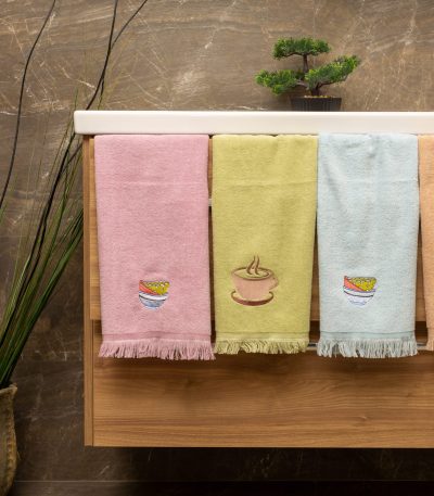 Πετσέτα με κρόσσι Cups