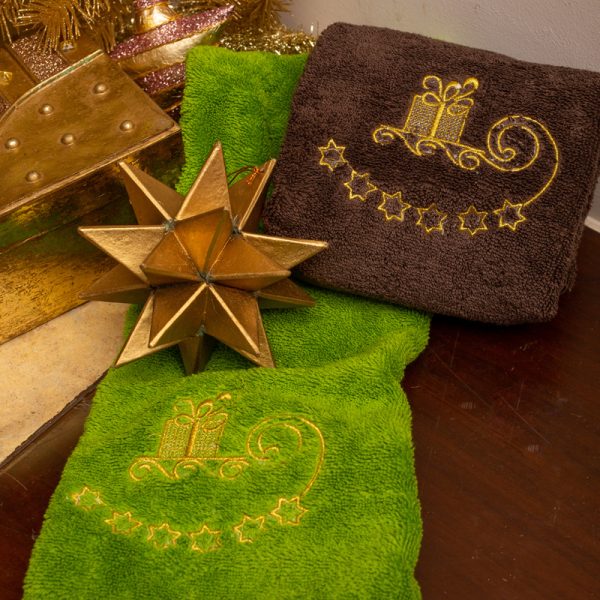 Σετ πετσέτες χριστουγεννιάτικο δώρο