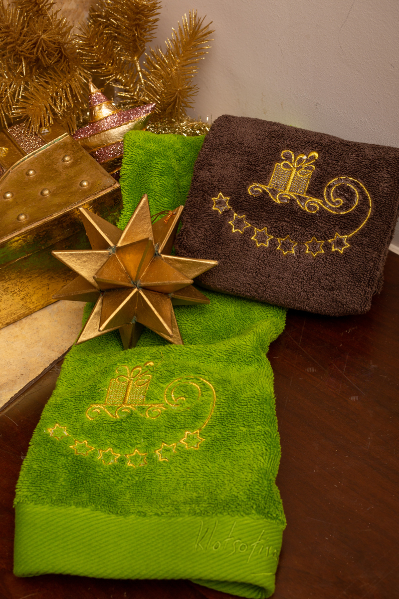 Σετ πετσέτες χριστουγεννιάτικο δώρο